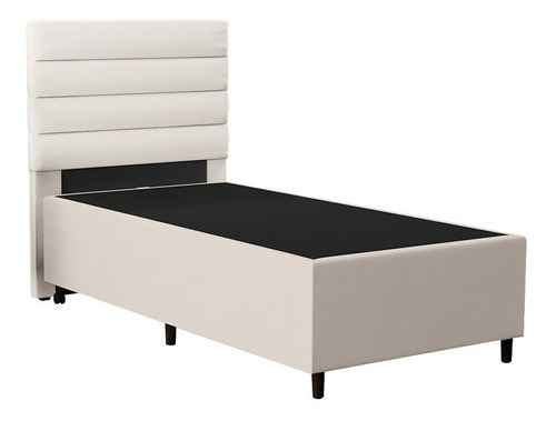 Cabeceira Com Base Para Cama Box Solteiro 88x188cm Hit Id5 L