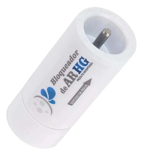 Bloqueador De Ar Pvc Para Hidrômetro 25mm Hg