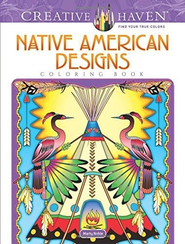 Libro Creative Haven Native American Designs Coloring Book