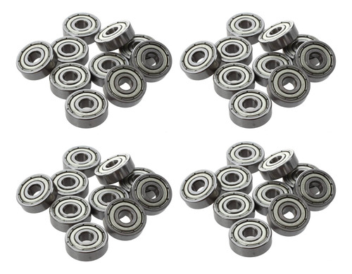 40 Unidades 625zz, 5 Mm X 16 Mm X 5 Mm, Blindadas, Ranura Pr