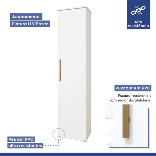 Lavanderia Modulada 1 Armário Multiuso E Balcão Osasco