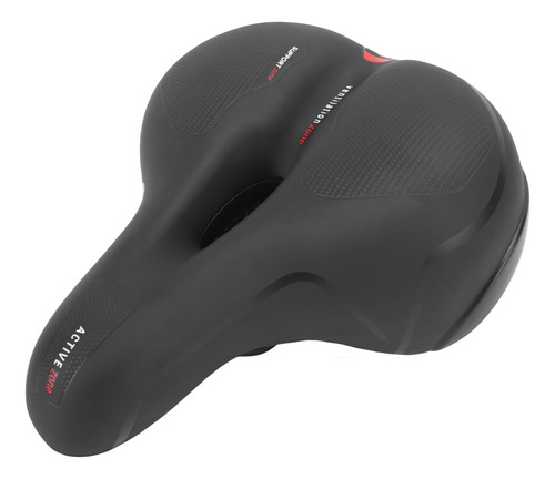 Sillín Para Bicicleta, Cómodo, Acolchado Y Transpirable, Neg