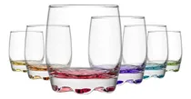 Comprar Lav Juego De 6 Copas De Champán Sin Tallo, Copas De Colores 