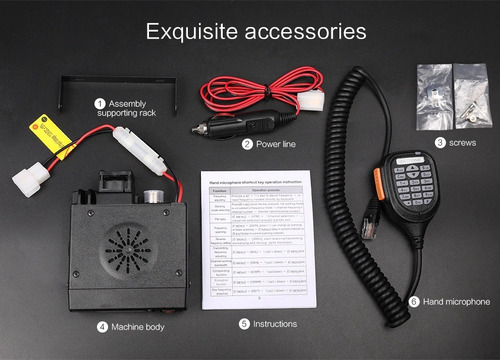 Base Movil Bibanda 25 W Mini Zastone Z218 Dist Oficial