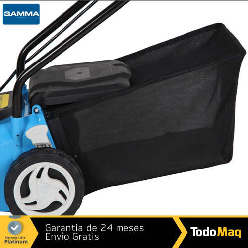 Maquina Cortar Cesped Gamma G4944ar 1600w Bolsa Regulable