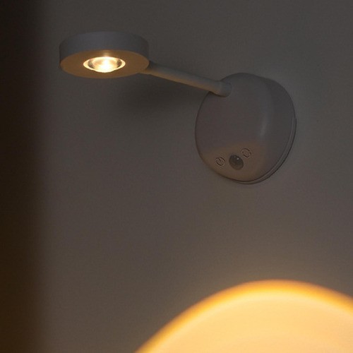 Luz Nocturna Sensorial De Movimiento Led, Aplique De Pared