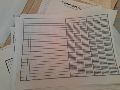 Block Variados Centro Contable (Usado)