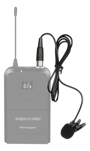 Micrófono De Solapa Conector Mini Xlr, Micrófono De S...