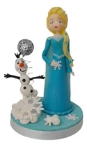 Comprar Adorno Para Torta Frozen - Elsa Y Olaf - En Porcelana Fria