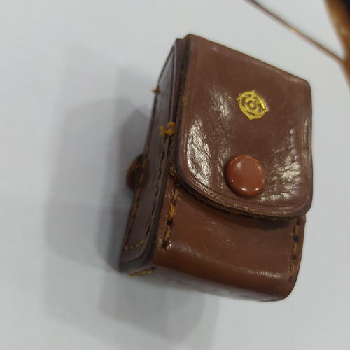 Antiguo Estuche De Cuero Para Auriculares Japón Radio (Usado)