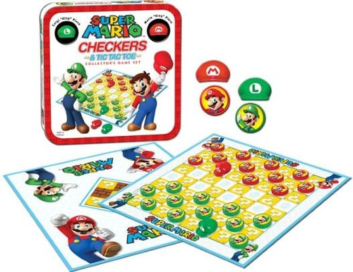 Board Game Super Mario Checkers