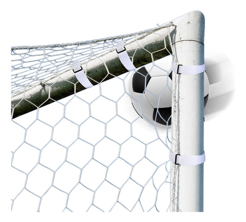 3 X 10 Peças De Fixadores De Rede De Futebol Fita Adesiva