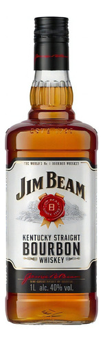 Whisky Bourbon Jim Beam Jim Beam Bourbon Estados Unidos botella 1 L
