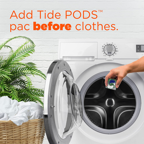 Pacotes De Detergente Para Roupa Tide Power Pods 32 Unidades
