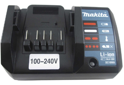 Carregador De Baterias - Dc18wa / 18 Volts / Bivolt - Makita