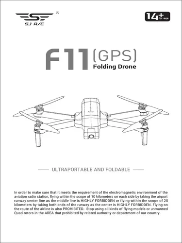Manual Drone Sjrc F11 F11 Pro