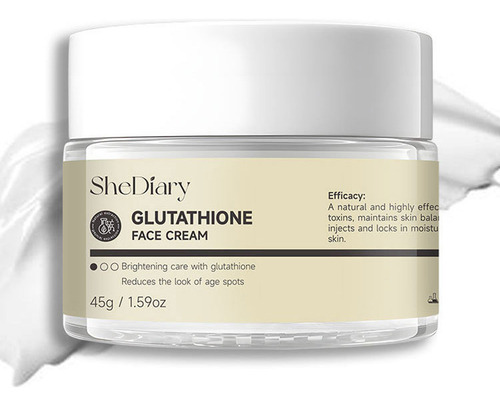 Creme Facial Hidratante De Glutationa Hidratante E Calmante
