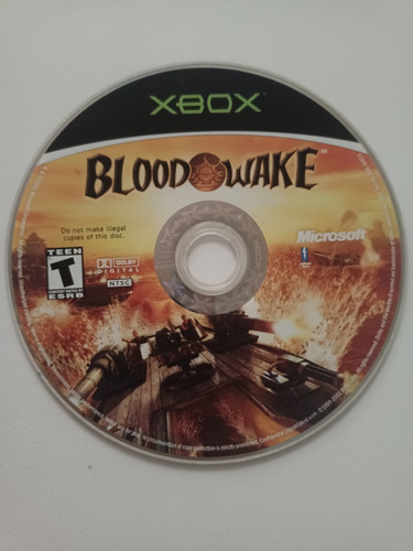 Bloodo Wake Xbox Clásico Sin Caja Sin Manual 