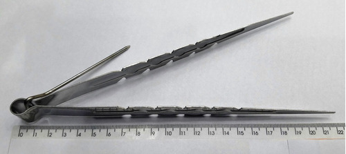 Imagen 5 de 6 de Pinza Para Carbón Narguile Narguila 22 Cm Shisha Hookah Pipa