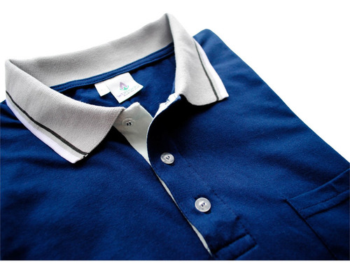 Imagem 6 de 6 de Camisa Polo Masculina Bolso G A G7 Grandes Plus Size 561