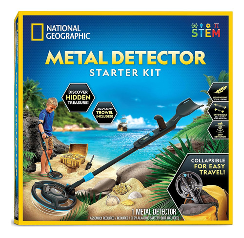 National Geographic Kit De Detector De Metales Para Niños
