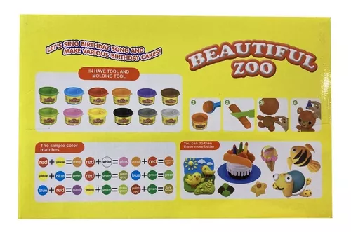 PLASTILINA CON MOLDE X12 COLORES - COD.750004