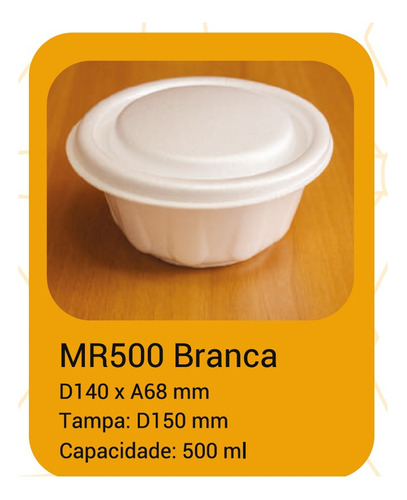 Imagem 9 de 9 de Embalagens Isopor 500ml Para Caldos Quentes E Sopa C/1000un