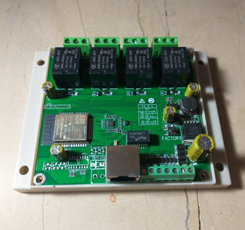 Ethernet Wifi Relay Switch Modbus Mqtt Tcp Udp Web Http (Usado)