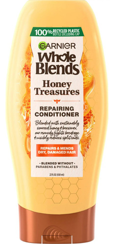 Garnier Whole Blends Honey Treasures Acondicionador Repara