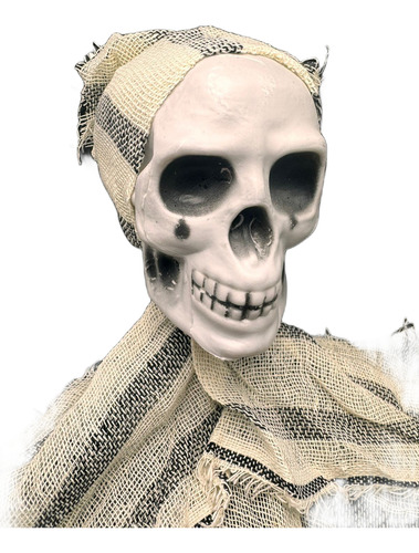 Decoración Para Halloween Parca Cadena Dia De Muertos 93cm