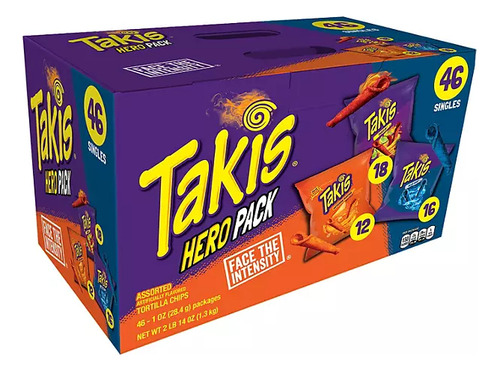 Takis Hero Paquete Variado De 46 Piezas