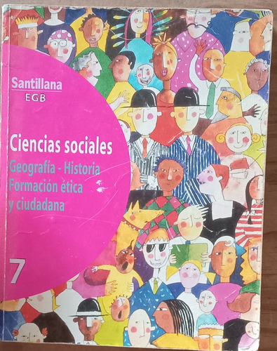 Geografía, Historia, Formación Ética Y Ciudadana -santillana (Usado)