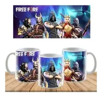 Comprar Plantillas Sublimación Tazones - Free Fire Tazas 10 Diseños