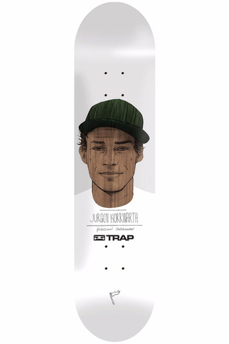 Tabla De Skate (deck) Trap Horrwarth 8.375