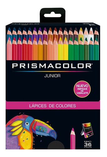 Colores Prismacolor Junior Redondos Caja X36 Punta 4mm