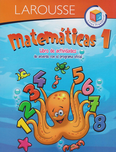 Preescolar Matemáticas 1 Libro De Actividades De Acuerdo Al 