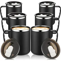 Comprar Seewey 6 Pack Café Mug Con Manija Y Tapa 17 Oz Café Szxrs