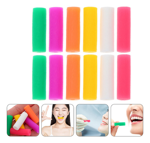 Chewies Alinhador Bandeja Seater Dental Gum Face 12 Unidades