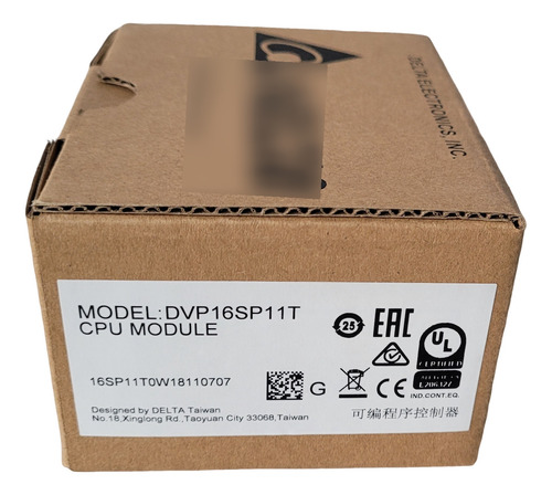Dvp16sp11t Módulo Clp Delta 8 Entradas 8 Saídas A Transistor
