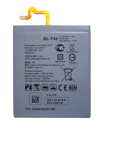 Bateria K41s K410 / K51s K510 / K61 Q630 100% Original
