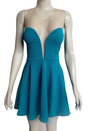 Imagem 1 de 2 de Vestido Transparêcia Com Bojo E Tule Promoção