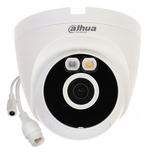 Camara Ip Wifi Dahua Domo 4mp 2k Smart Dual Light Exterior Color Blanco