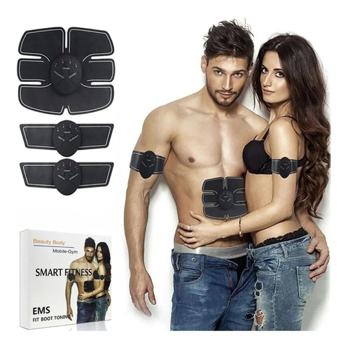 Electro Estimulador Muscular Smart Fitness Abdominal