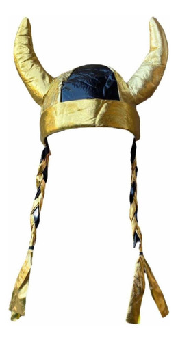 Sombrero Vikingo Con Trenzas Disfraz O Cosplay