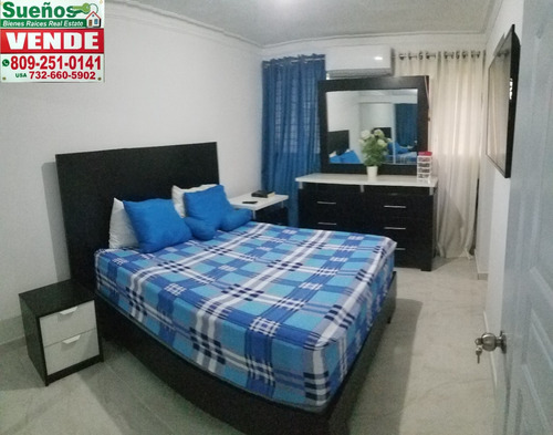 Sueños Bienes Raíces Real Estate Vende Apartamento, En El Residencial Doño Fresa En Gurabo, Santiago, Rep. Dom.