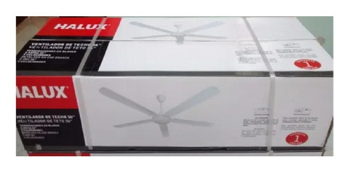Ventilador Techo Indust. 144cm 5 Aspas 5 Velocidades Blanco