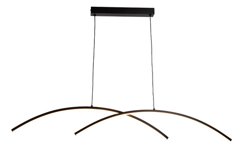 Lámpara Colgante Led De Techo Designers 32902-2 Luz Color Amarillo