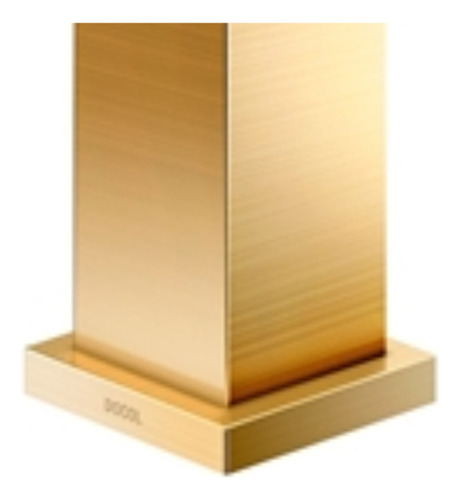 Docol Misturador Monocomando Para Banheiro New Edge Escovado Cor Ouro