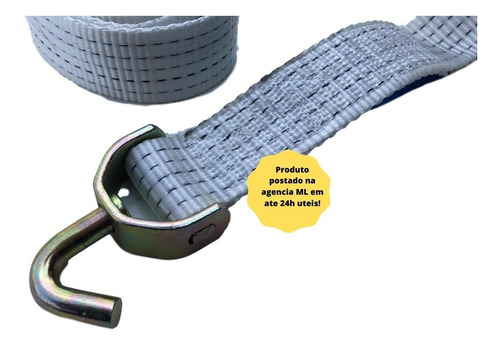 Kit C/4un Trava Pneu,cinta Guincho+alça 50mmx 3,5 Mts X5ton
