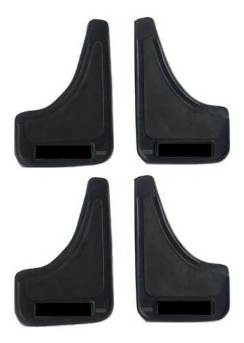 Imagen 2 de 10 de X4 Guardabarros Guardafango Universal Exterior Auto (4 Unid)